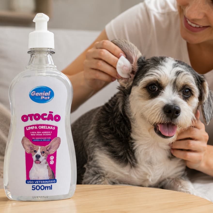 Limpa Orelhas Gel Otocão Cães Gatos