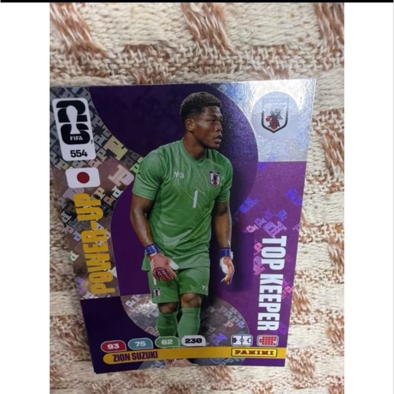 Card ADRENALYN Zion Suzuki 2026  - Top Keeper