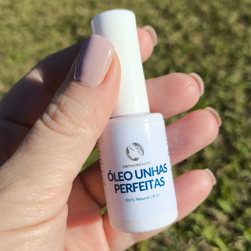 Óleo Unhas Perfeitas 9ml - Fortalecedor de Unha Hidrata a Cutícula