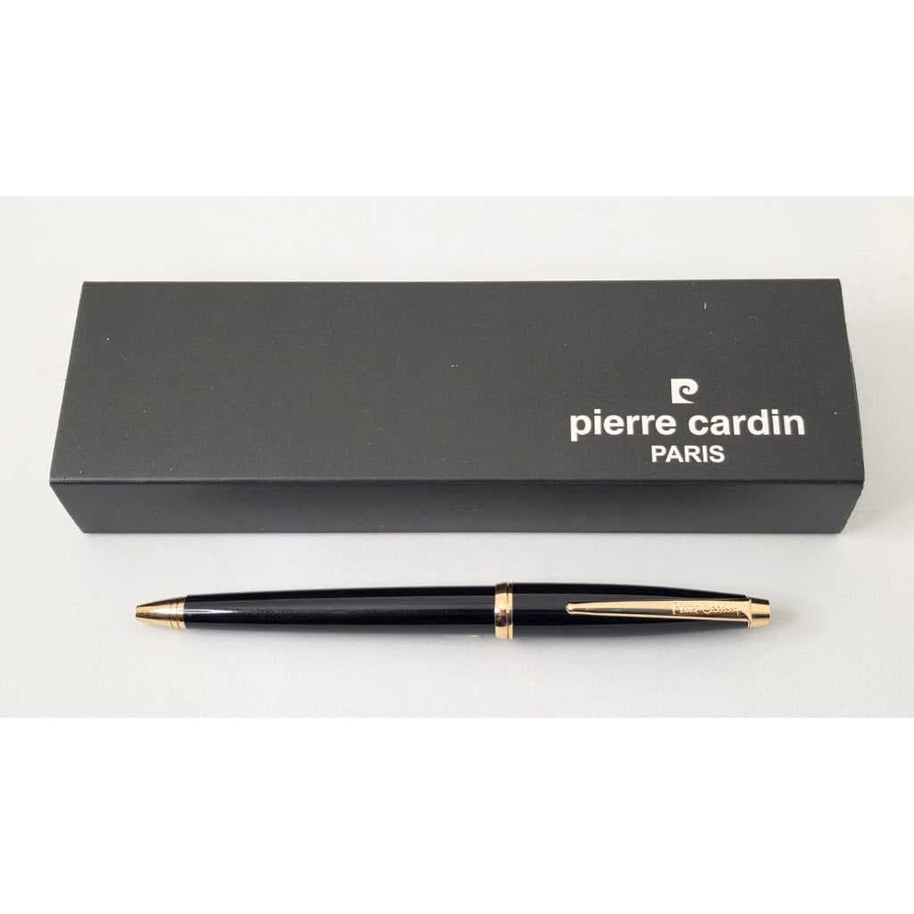CANETA ESFEROGRÁFICA PIERRE CARDIN BLACKJACK PRETA DOURADA PCD-10PD