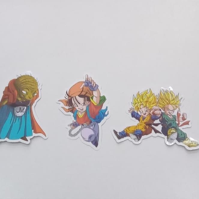 Adesivos Dragon Ball Z - kit c/3