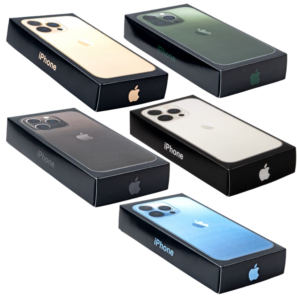 Kit 50 caixas Genéricas para Celular Compatível com iPhone vários modelos