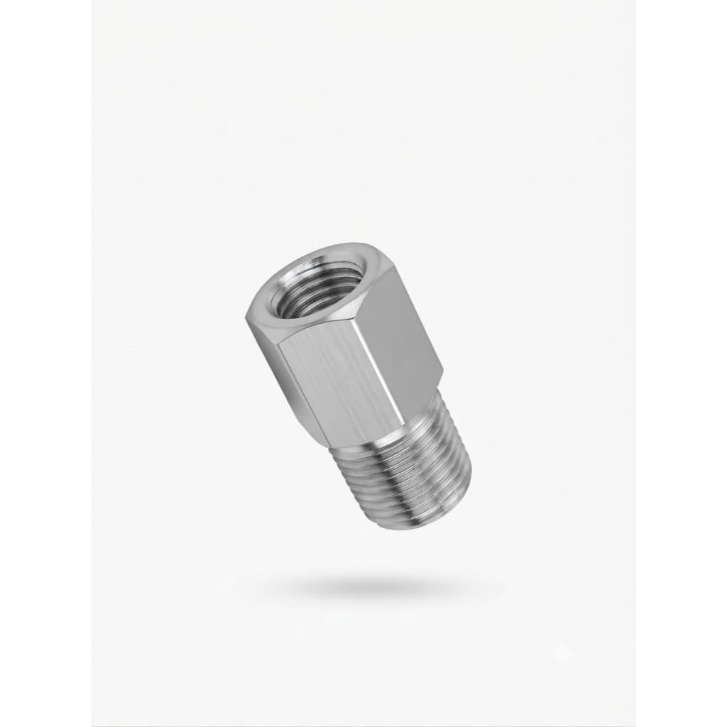 Adaptador De Cano Freio M12x1 Externo + M10x1 Interno