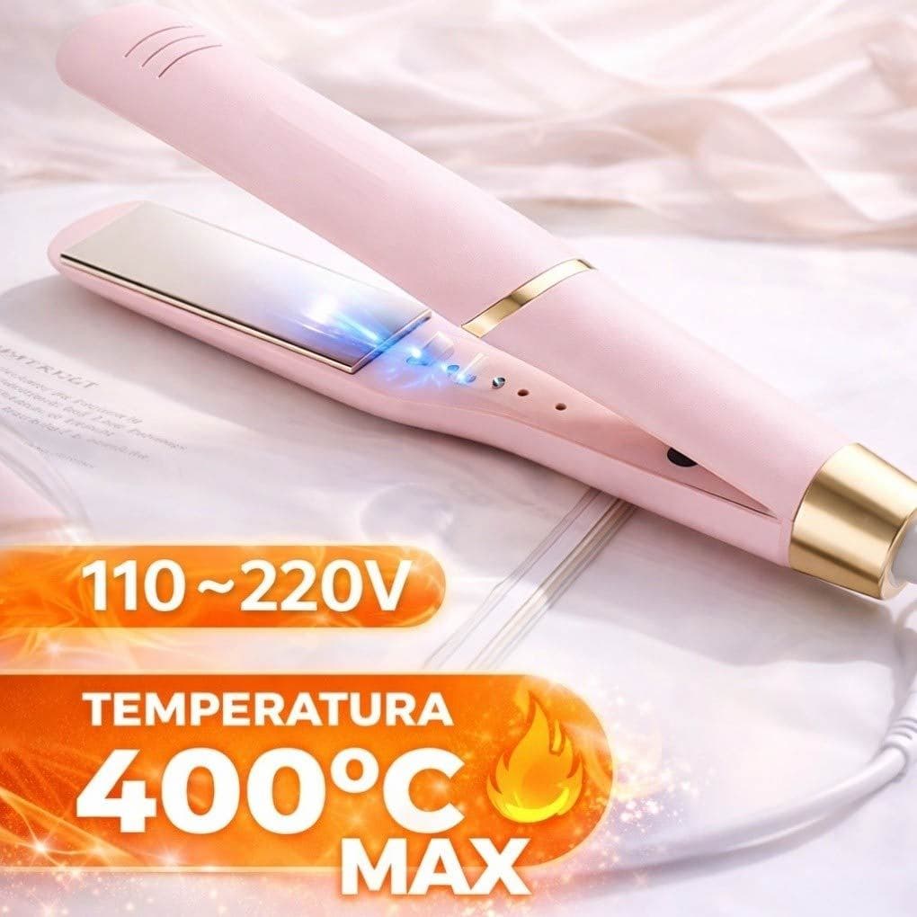 Chapinha Alisadora Bivolt 400°C Aquecimento Rápido Íons Negativos Anti-Frizz