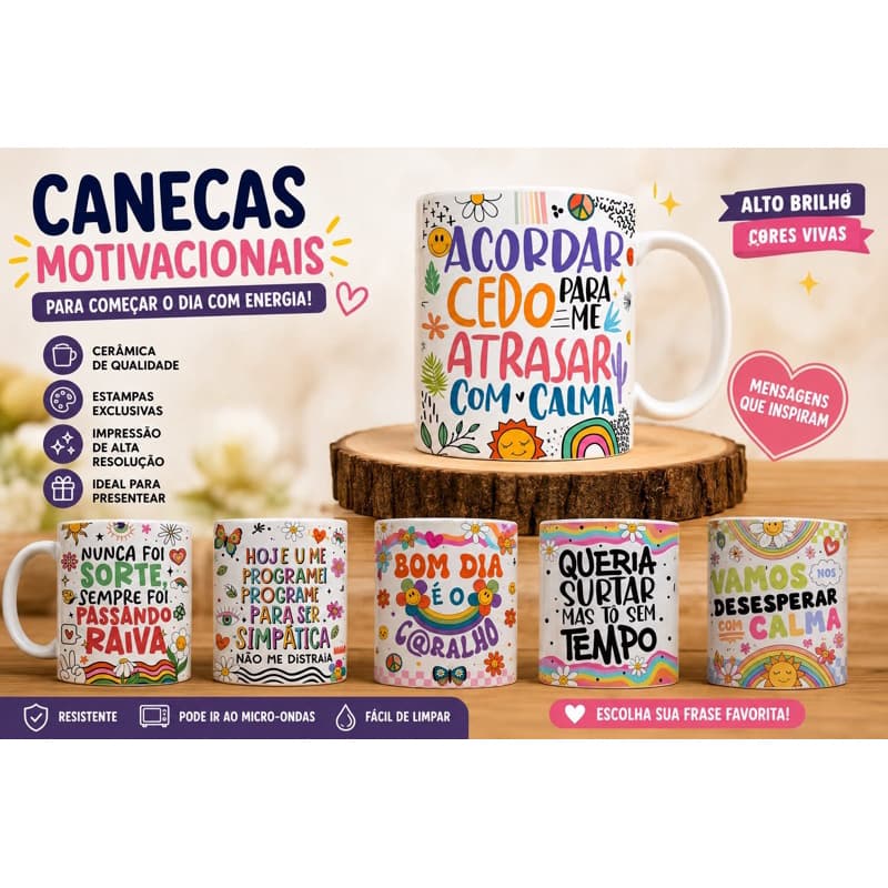 Caneca de Porcelana Personalizada -Xícara com Frase Divertida é Engraçado -Indelicadas