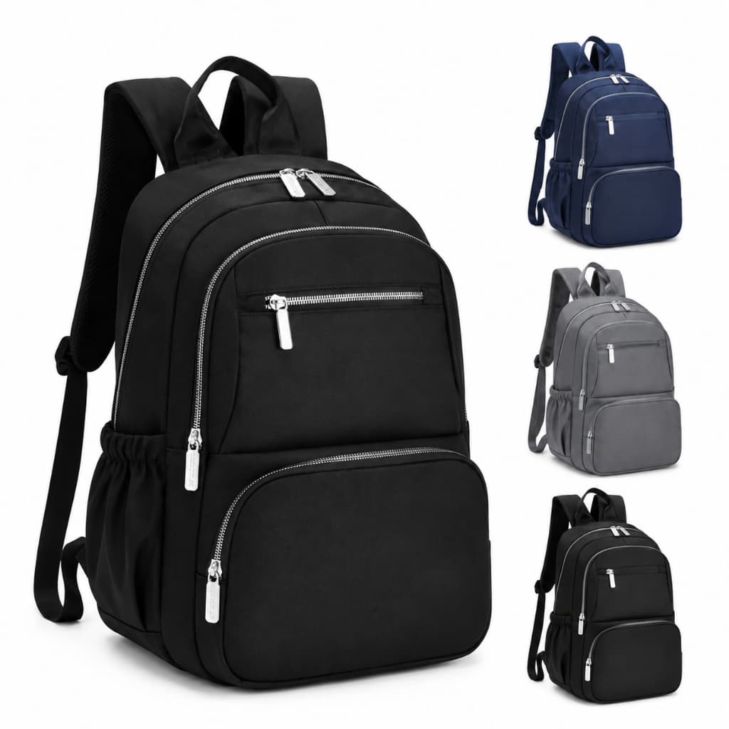 Mochila Bolsa Feminina Impermeável Grande Resistente Notebook Escolar Faculdade Viagem Moderna