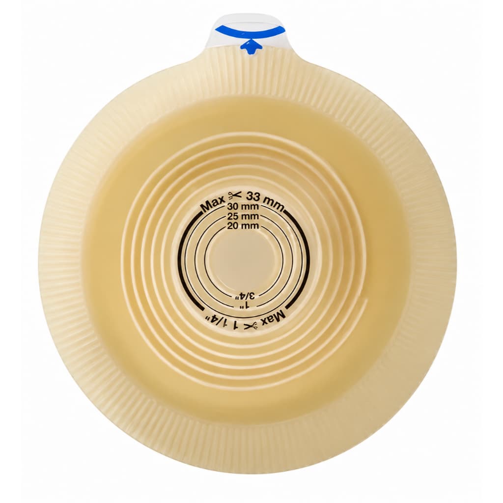 Placa Convexa 60mm Coloplast Adesiva Recortável Diâmetro 15-43mm