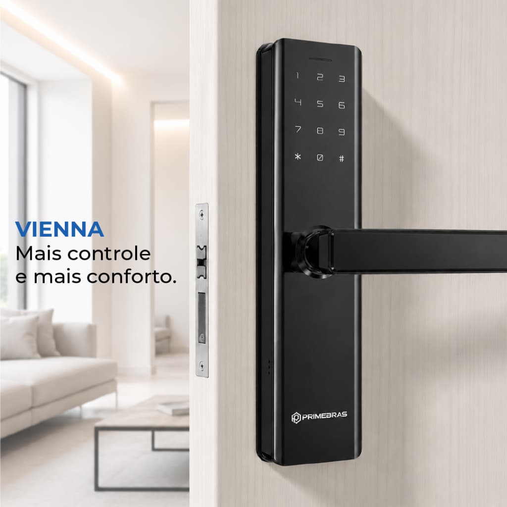 Fechadura Digital Primebras Vienna P5002
