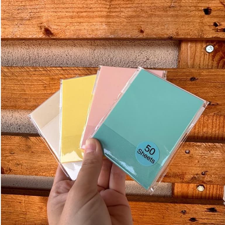 Kit Blocos de Post-it Adesivo – 50 Folhas | Ideal para Recados, Estudos e Organização
