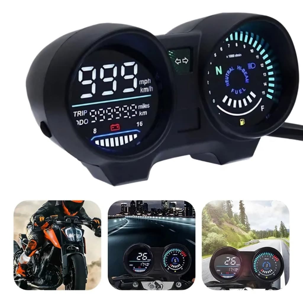 Painel De Velocímetro Digital Cg Titan Fan 150 Aces Motos