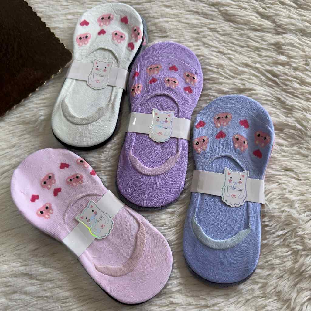 Kit Pares de Meia Sapatilha Invisível Premium Feminina Conforto e Praticidade