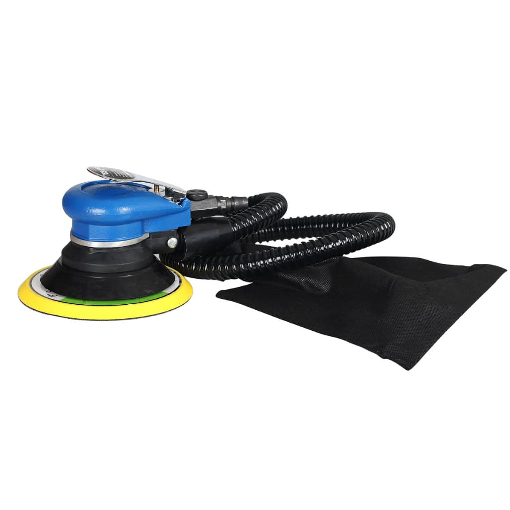 Lixadeira Pneumática Roto Orbital 6 pol 150mm hookit roquite 90psi 3cfm