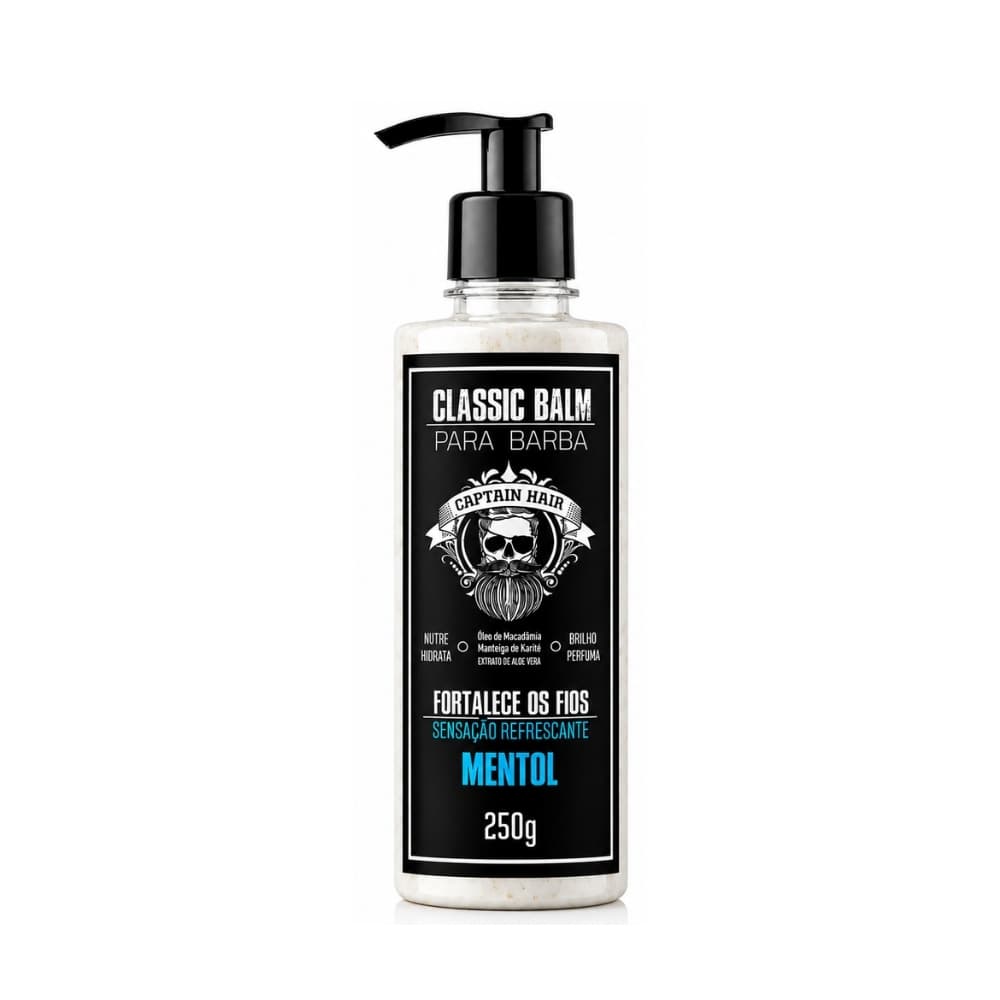 Balm De Barba Mentol Captain Hair 250g