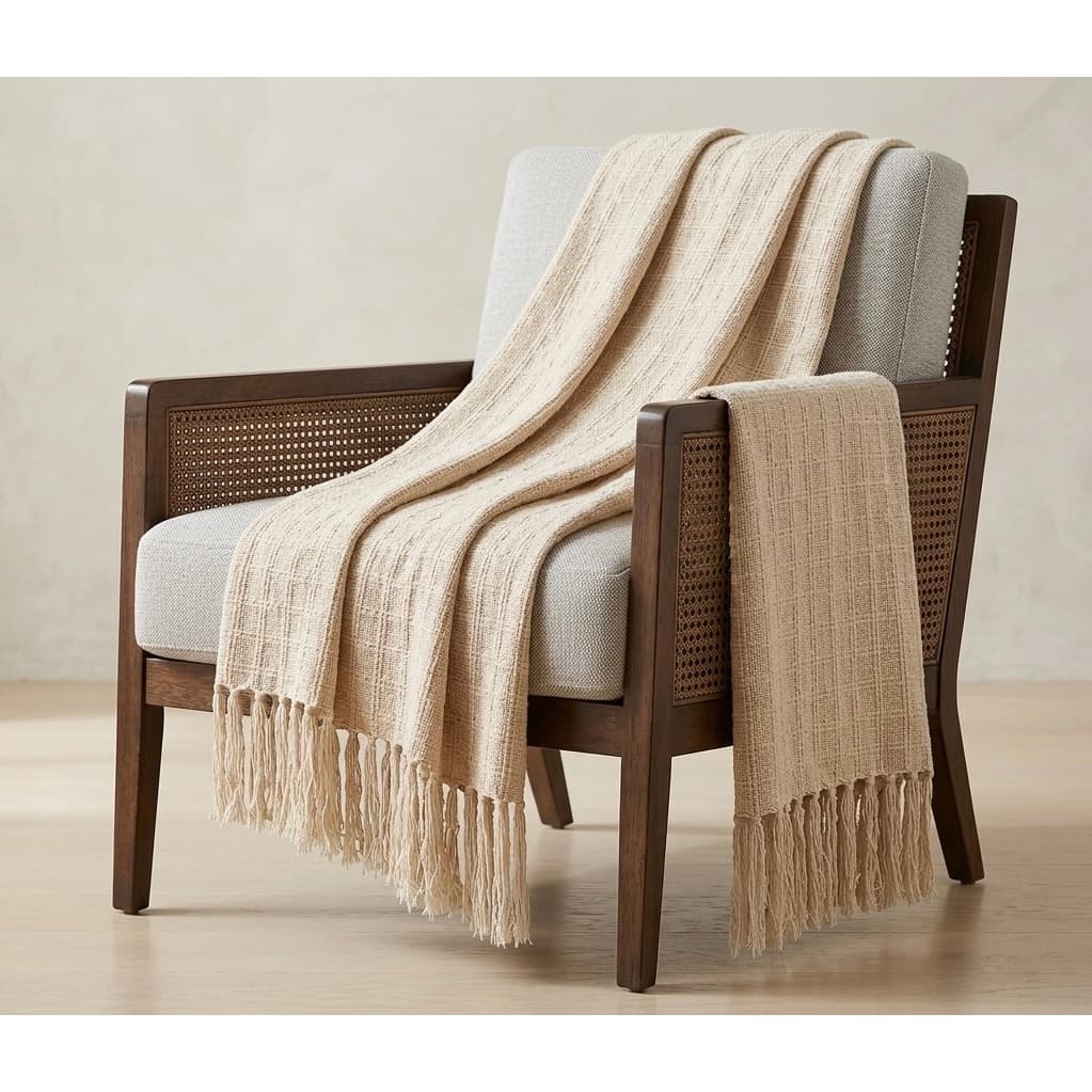 Manta Para Sofa E Poltrona Decoração Xale 1,2x1,8cm Promocao