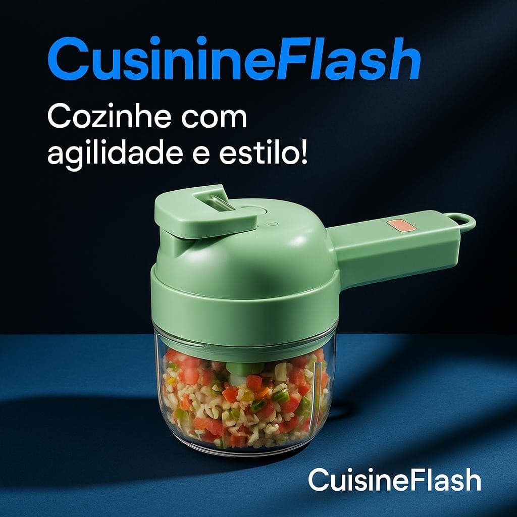CuisineFlash — a revolução na sua cozinha para preparar refeições em segundos.