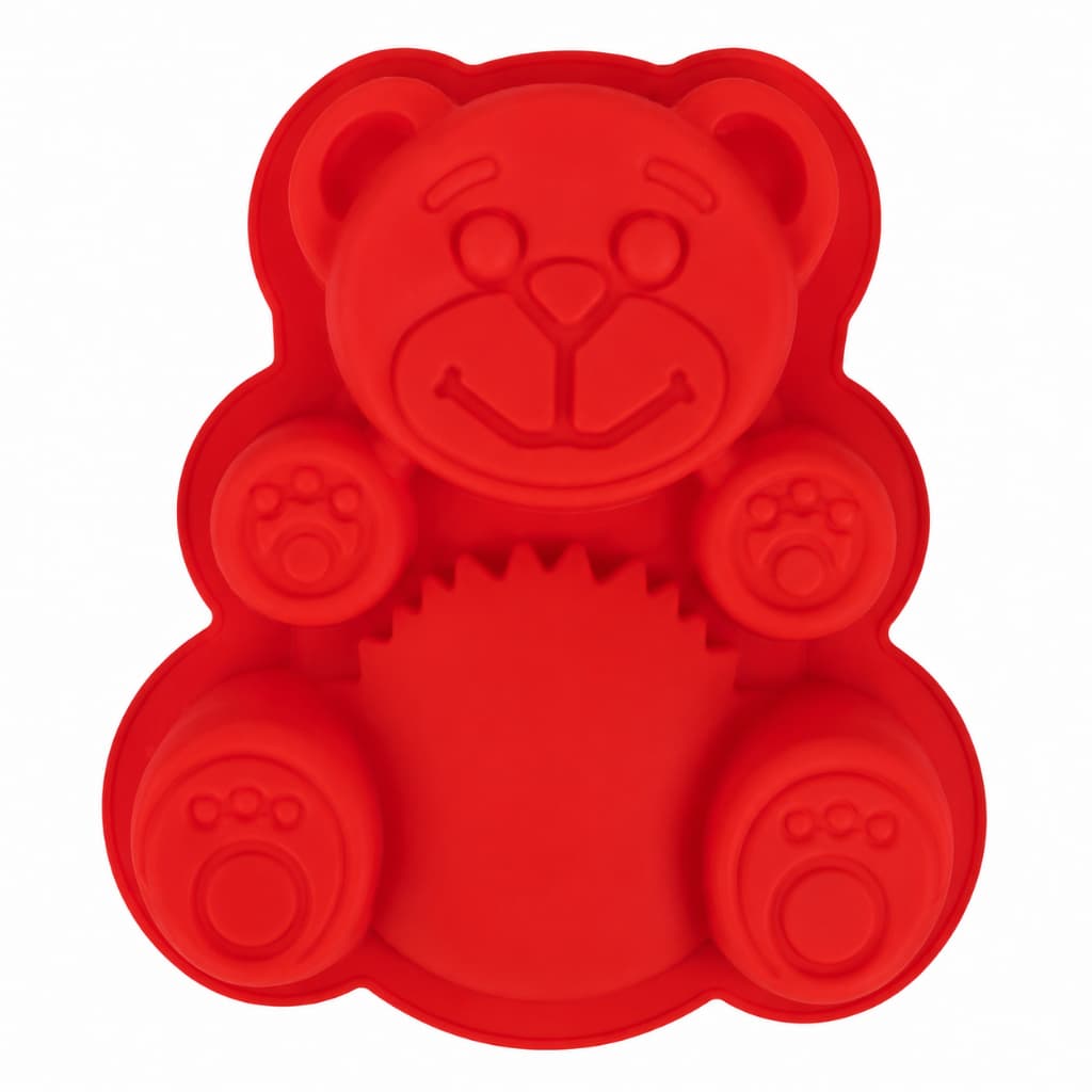 Forma De Silicone Urso Para Bolo Doce , Gelatina e Torta Marca Art House