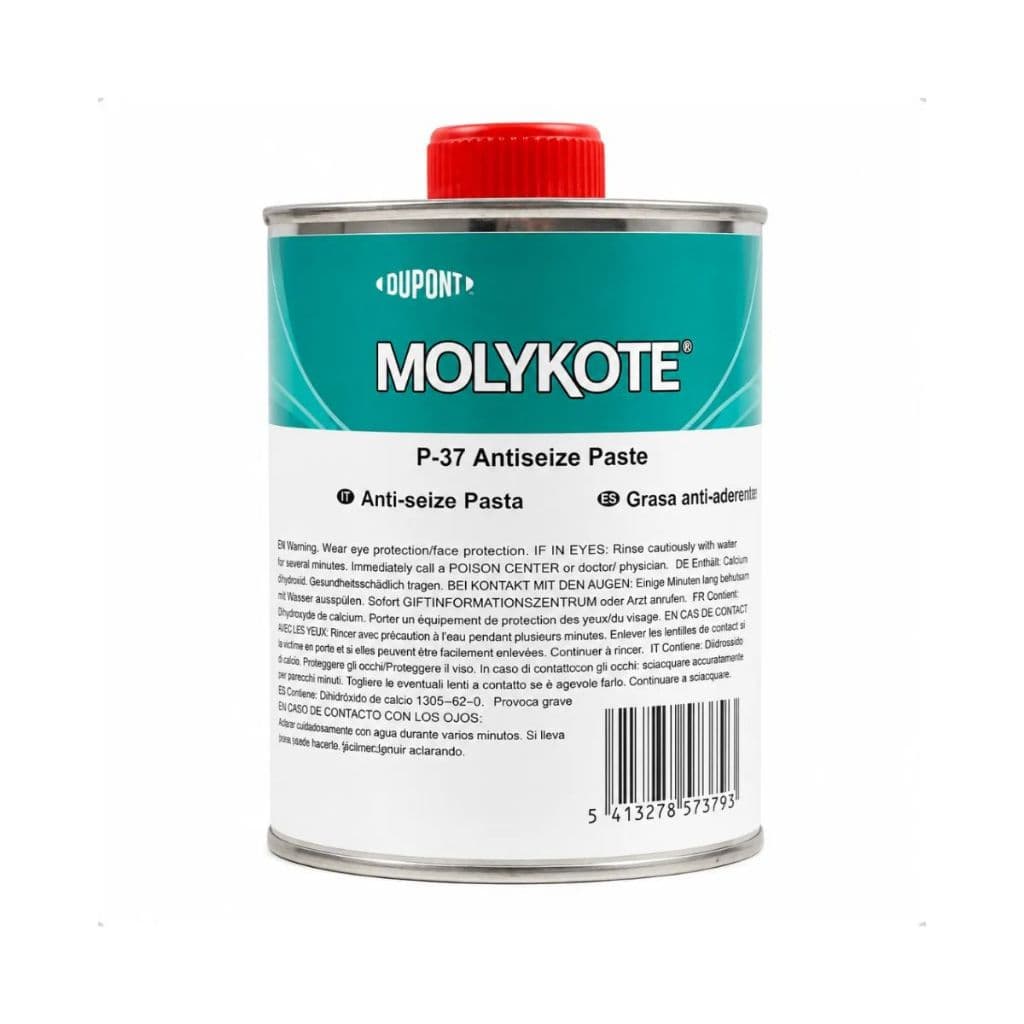 Molykote Pasta P-37 Dupont 500 Gramas Lubrificante Graxa Proteção Metal Usinagem Manutenção