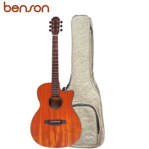 Violão Elétrico Benson Mogno Tampo Maciço REGULADO LUTHIERIA  MAHOGANY EXF500CE / GFM100CE