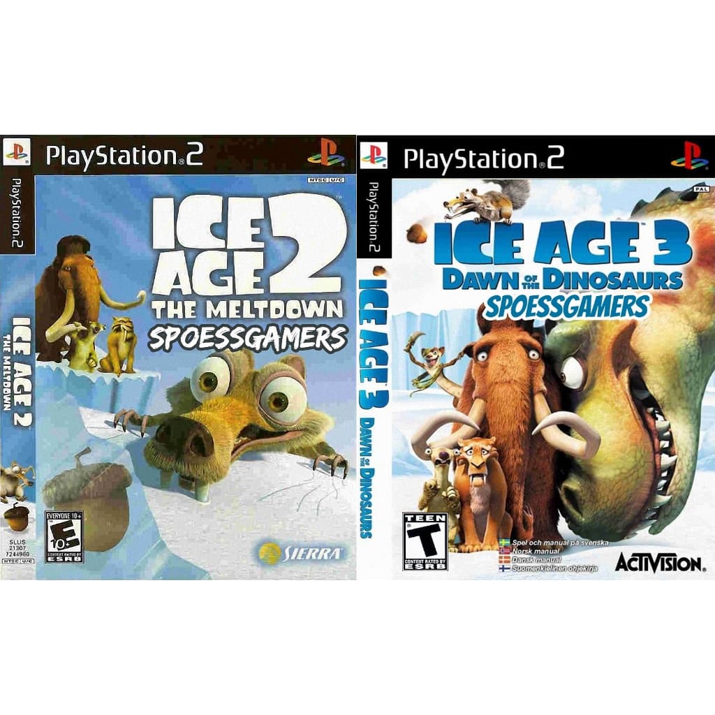 A Era do Gelo Ice Age PS2 Compatível | Aventura e Diversão | PlayStation 2