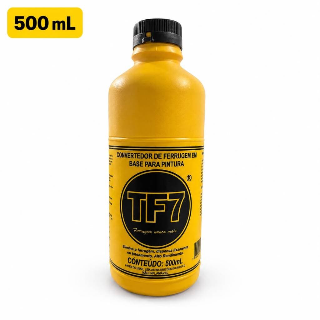 TF7 Convertedor de Ferrugem 500ml Base Para Pintura Original