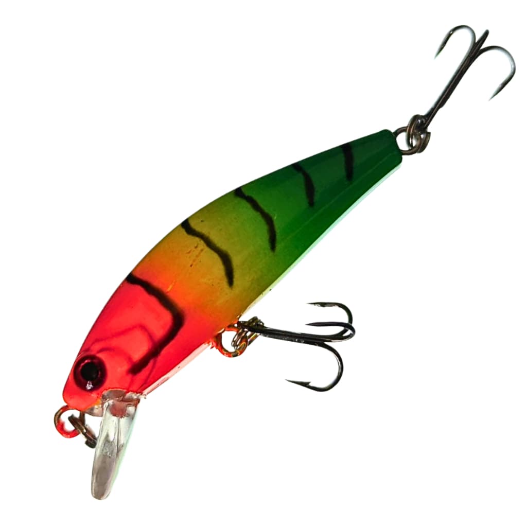 isca artificial de pesca meia agua  5,5cm/6,5gr cor zebrinha