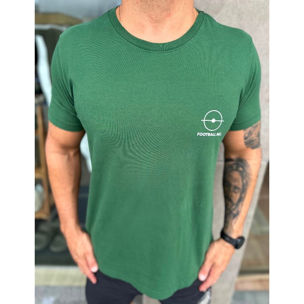 Camiseta Masculina Básica Confortável Moda Casual Premium Ref R01 a R25