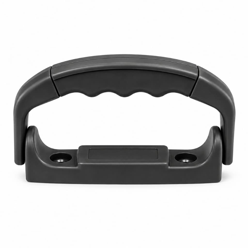 Kit 10 Alça Plástica Maleta Case Caixa Bau Artesanato 11cm x 5cm