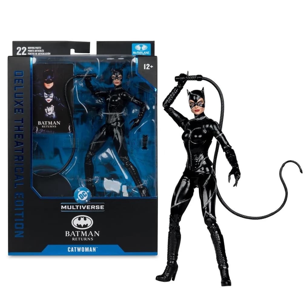 DC MCFARLANE MULHER GATO MICHELLE PFEIFER BATMAN O RETORNO COMPLETA SEM A CAIXA