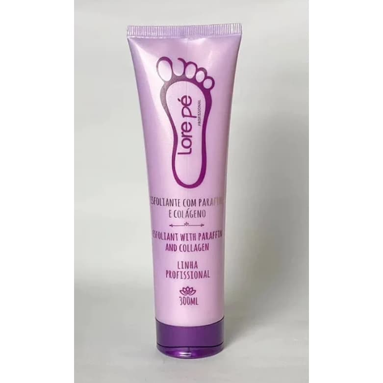 Esfoliante Com Parafina Lore Pé 300ml