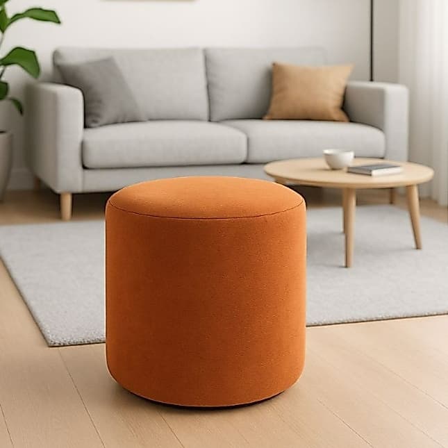 Puff Nilo Decorativo Para Sala Quarto Recepção Escritório.