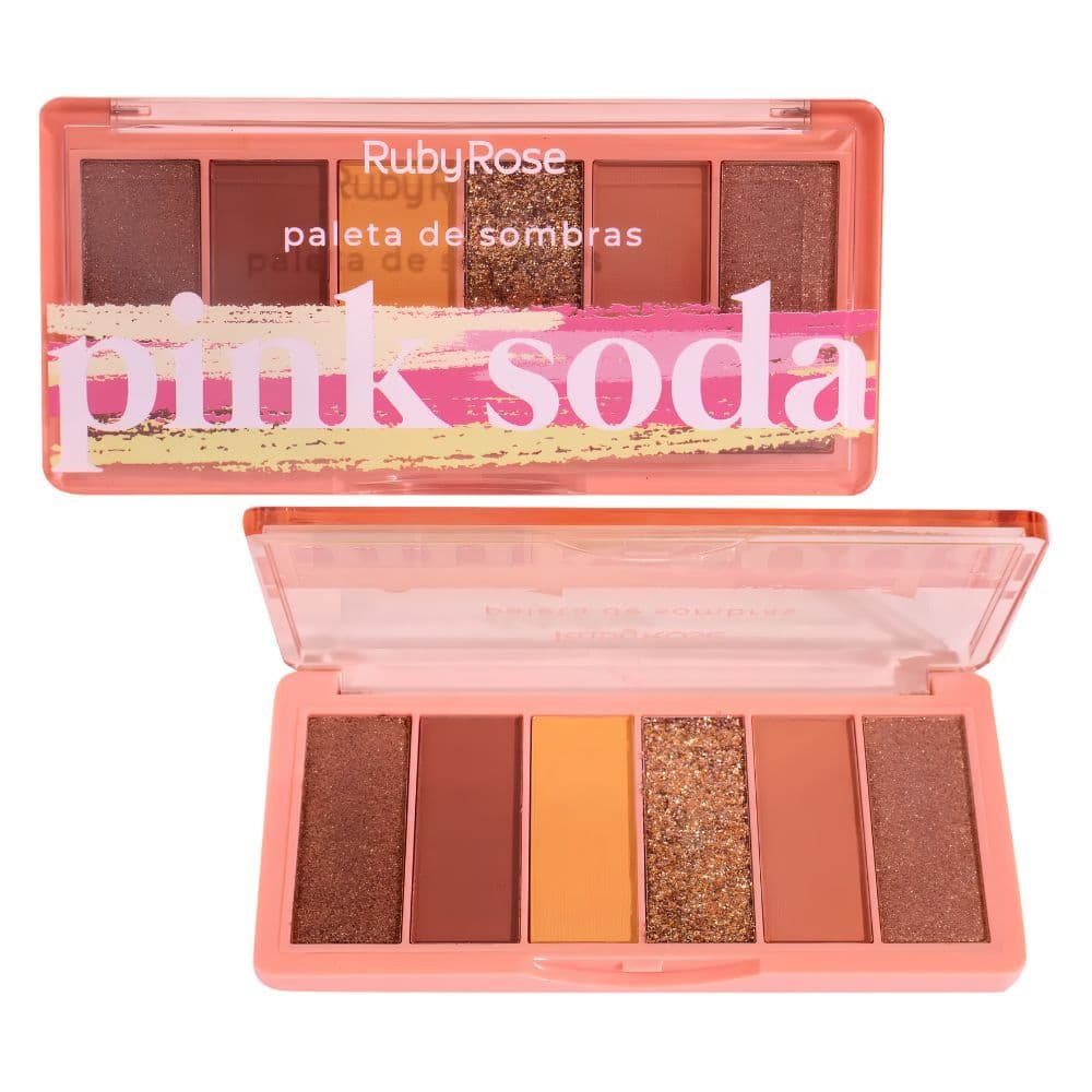 Paleta de Sombras Ruby Rose Pink Soda 12,9g