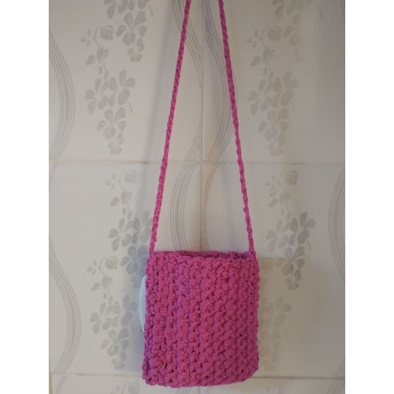 Bolsa de crochê, Bolsa de Crochê Artesanal Feminina  Feita à Mão |Estilo Boho |Alça Resistente