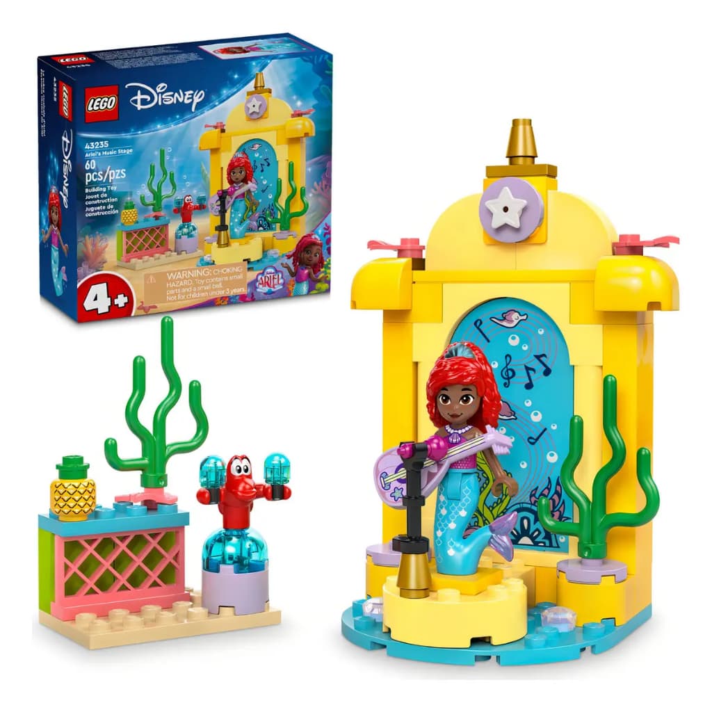 Lego Disney Palco Músical Da Ariel 43235