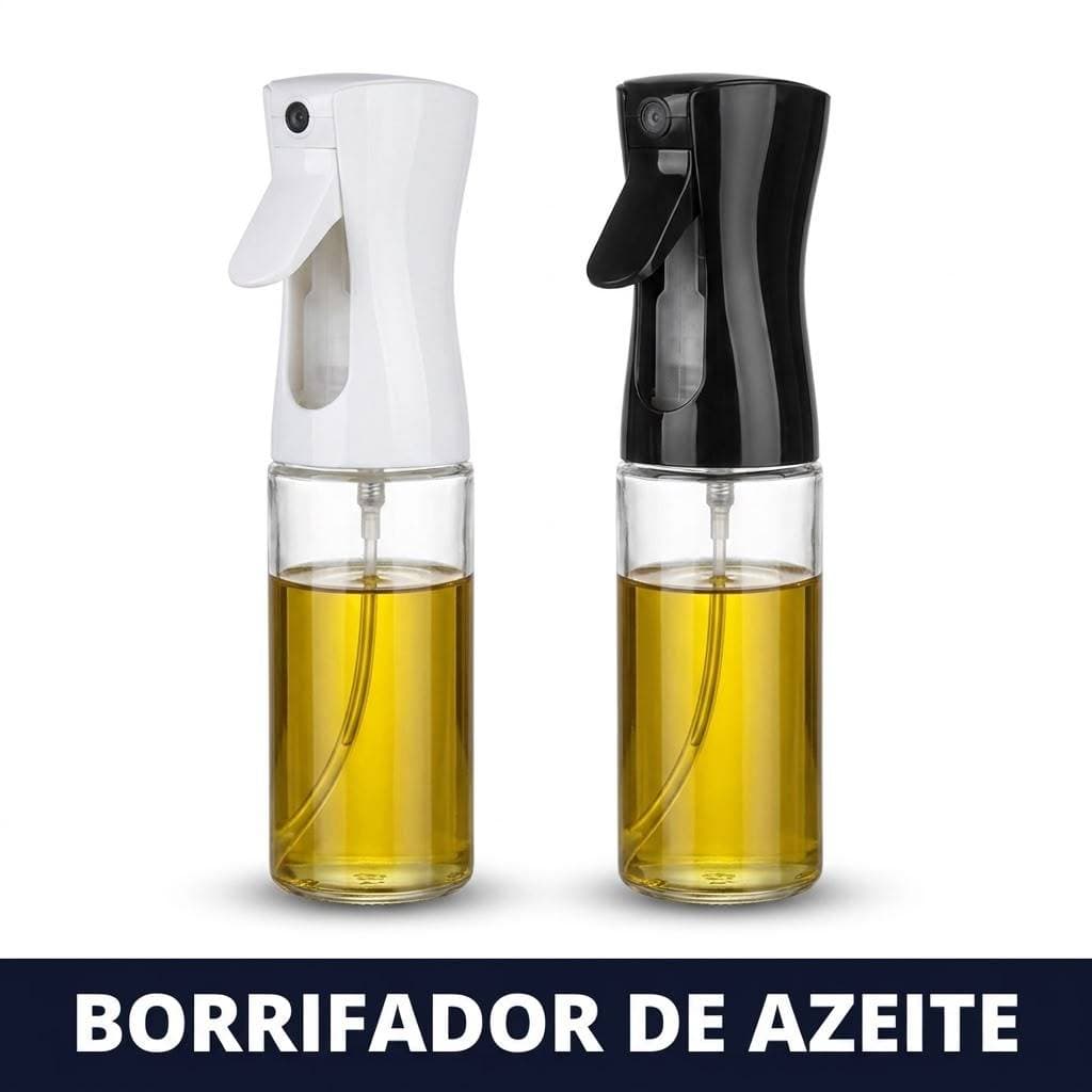 Borrifador Spray para Azeite Óleo e Vinagre 250ml – Pulverizador Culinário