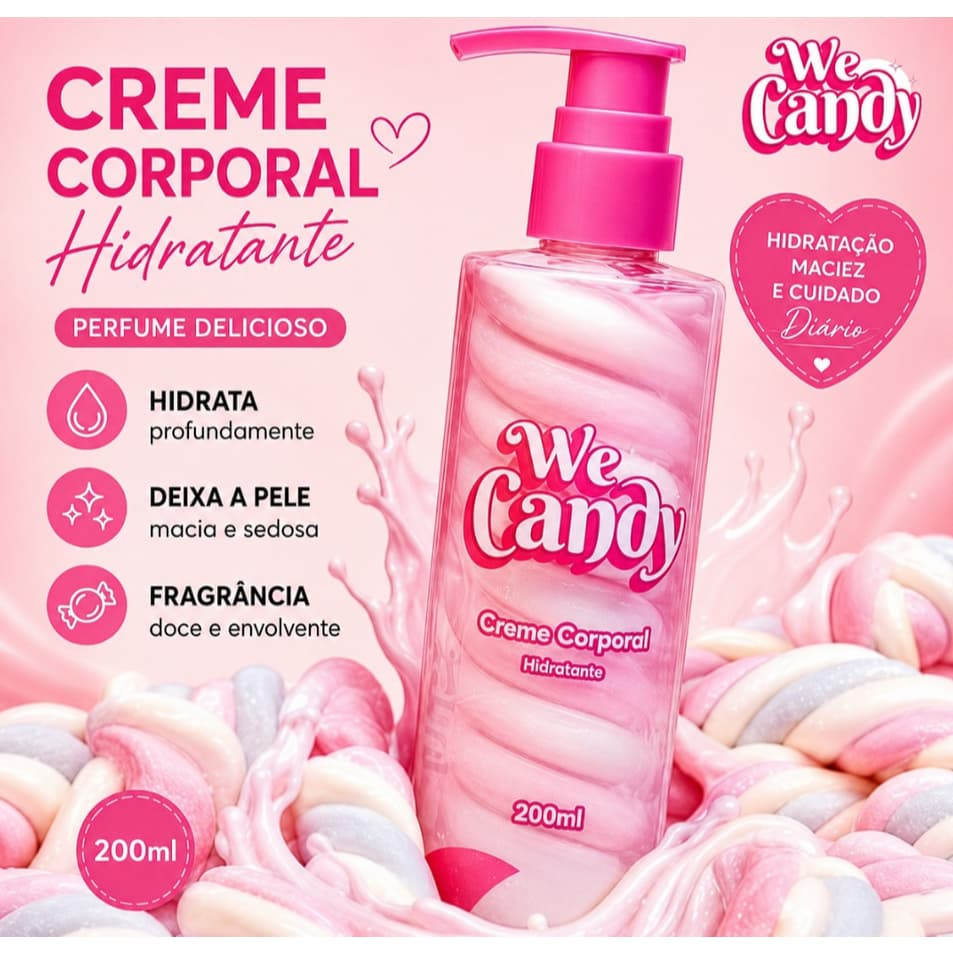 Hidratante Corporal We Candy Creme Corporal