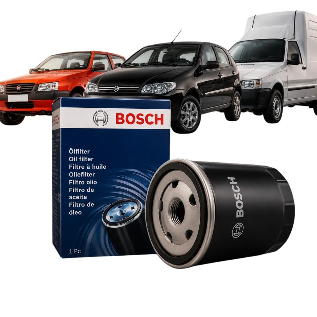 Filtro De Óleo LINHA FIRE Bosch Ob0015 Fiat Uno Palio Strada