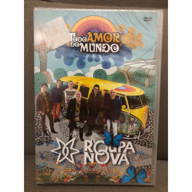 DVD Roupa Nova - Todo Amor Do Mundo (original/lacrado)