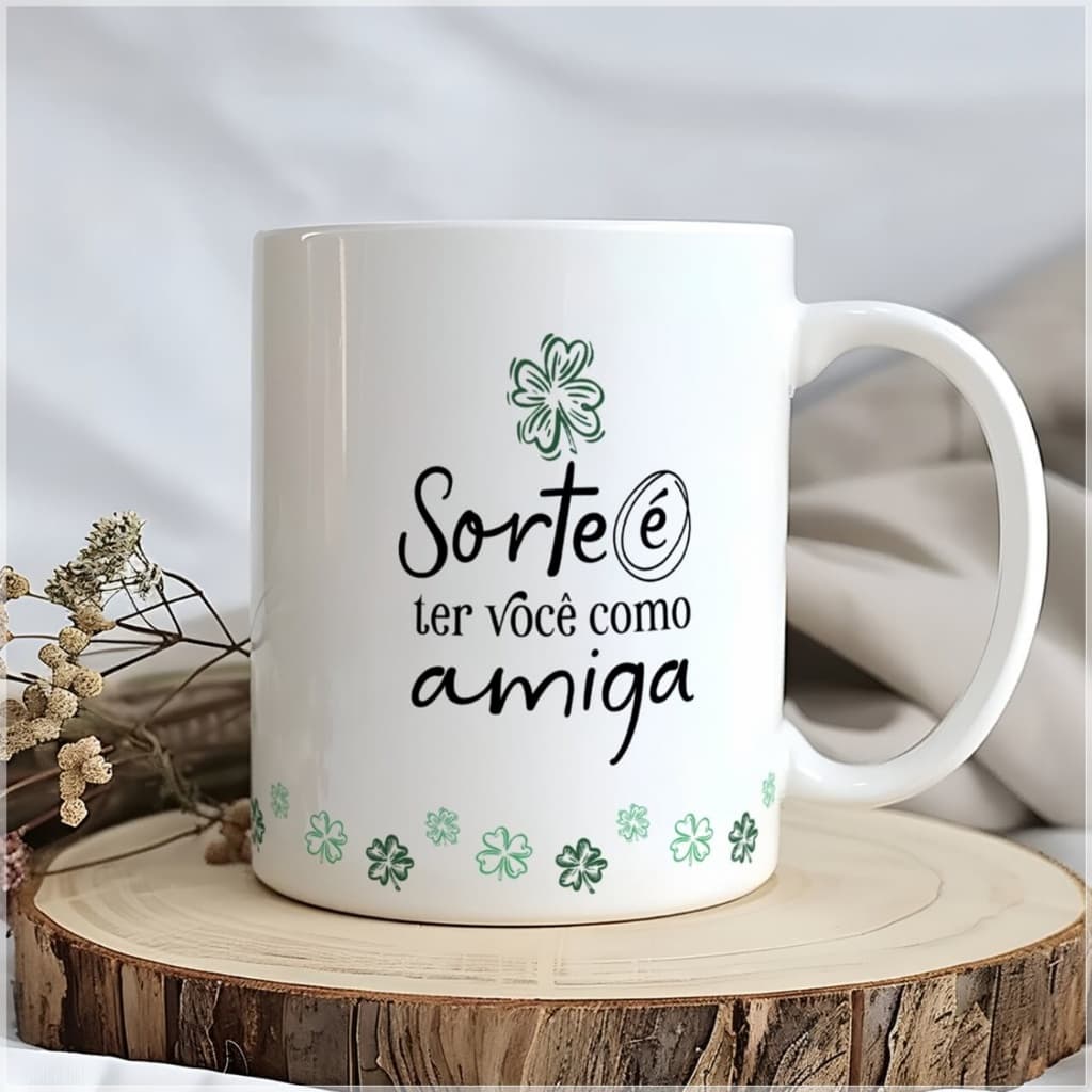 Caneca Cerâmica Personalizada para Amigos – Presente Criativo e Especial