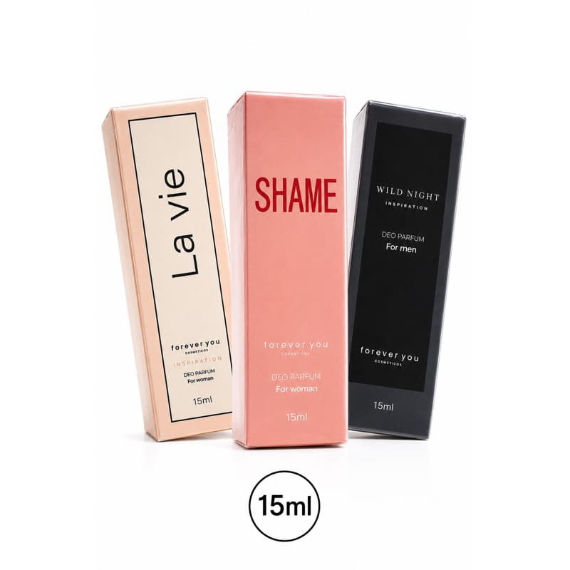Perfume Forever You 15ml Feminino e Masculino La Shame Wild Night