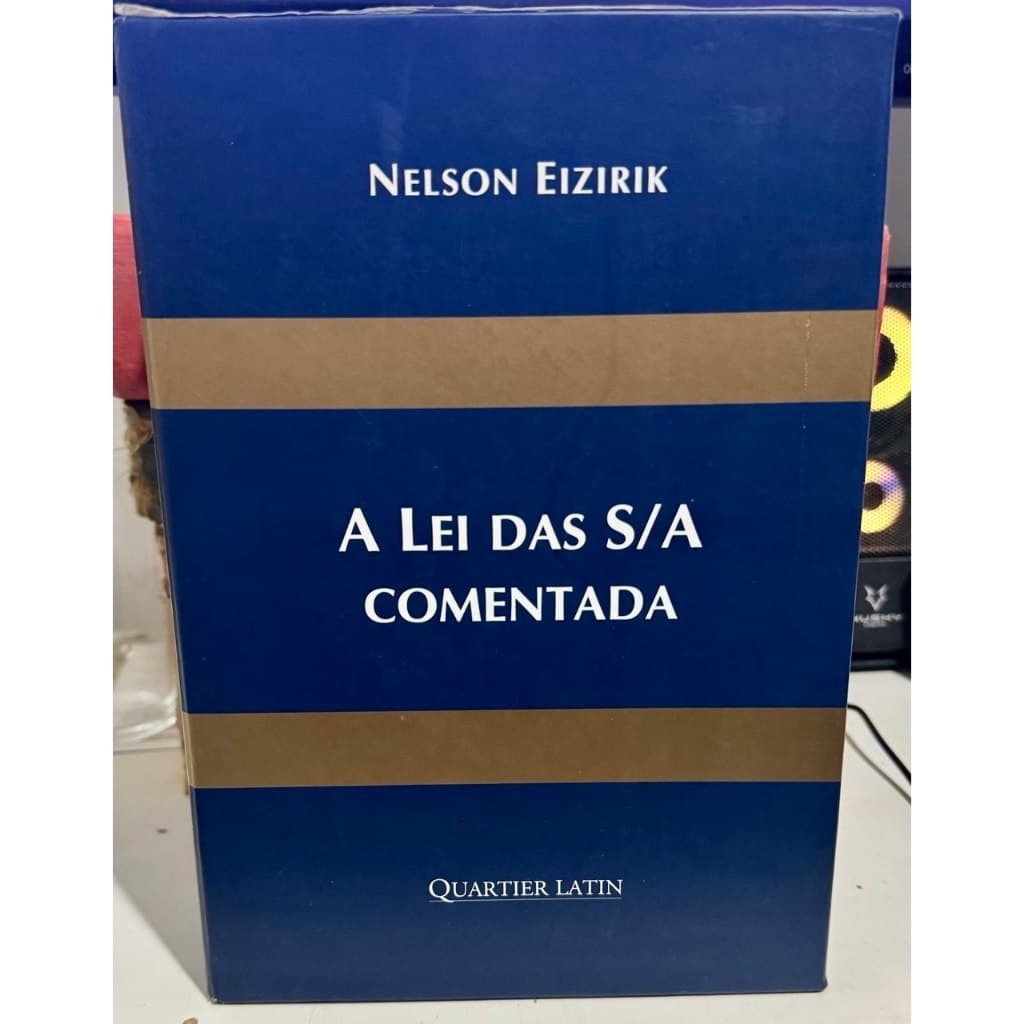 Box Lei das S/A comentada - 3 Volumes