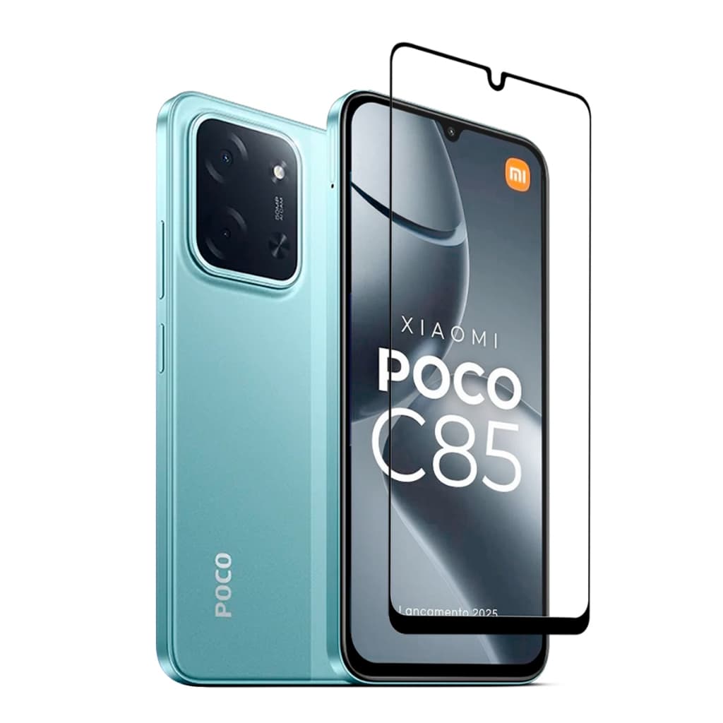 Película de vidro 3D Para Xiaomi Poco C85