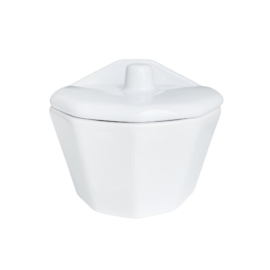 Saleiro Cerâmica Premium Esmaltado Diamante Mesa e Parede 500g Decoração sofisticada  para cozinha