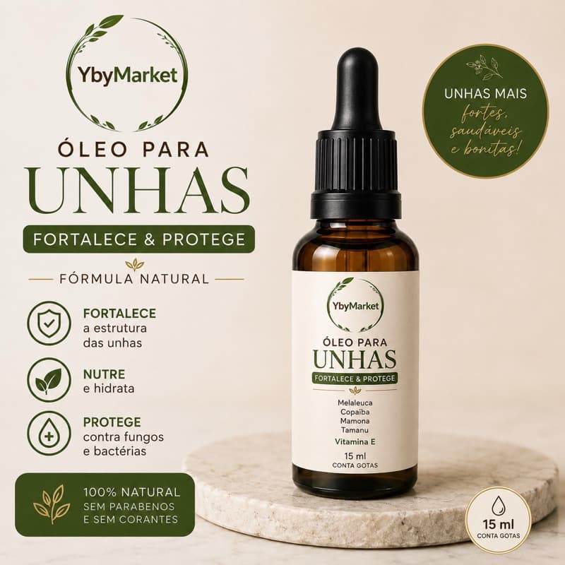 Blend de Óleos para Unhas | Fortalece & Protege