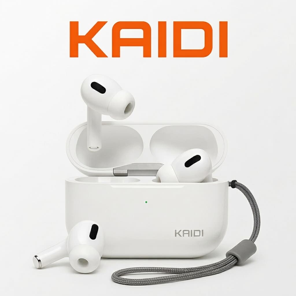Fone De Ouvido Bluetooth Cordinha Anti-Furto TWS Kaid 5.4 KNC5603 Sem Fio Touch Microfone