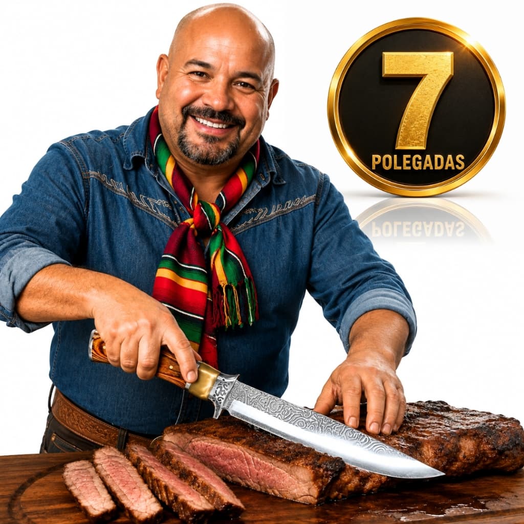 Faca Brutal Damascus Premium Full Tang Churrasco Caça Camping