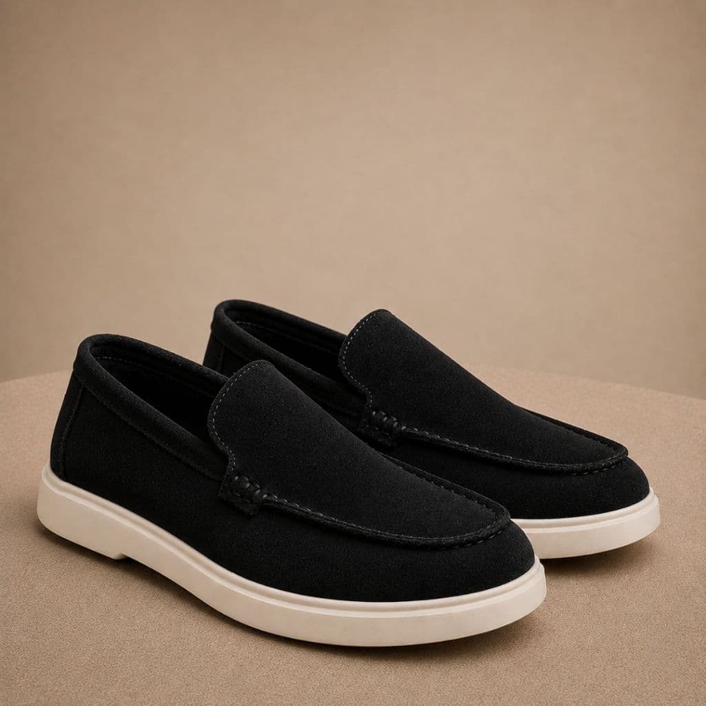 Mocassim Masculino Camurça Linha Esporte Fino Old Money