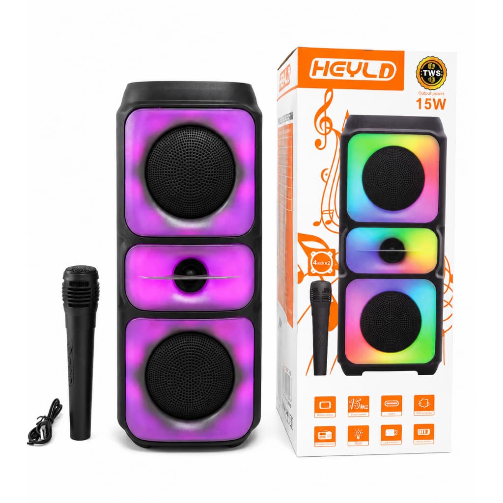 Caixa de Som Bluetooth Portátil Sem Fio Graves Potentes  Festa Viagem Praia Piscina