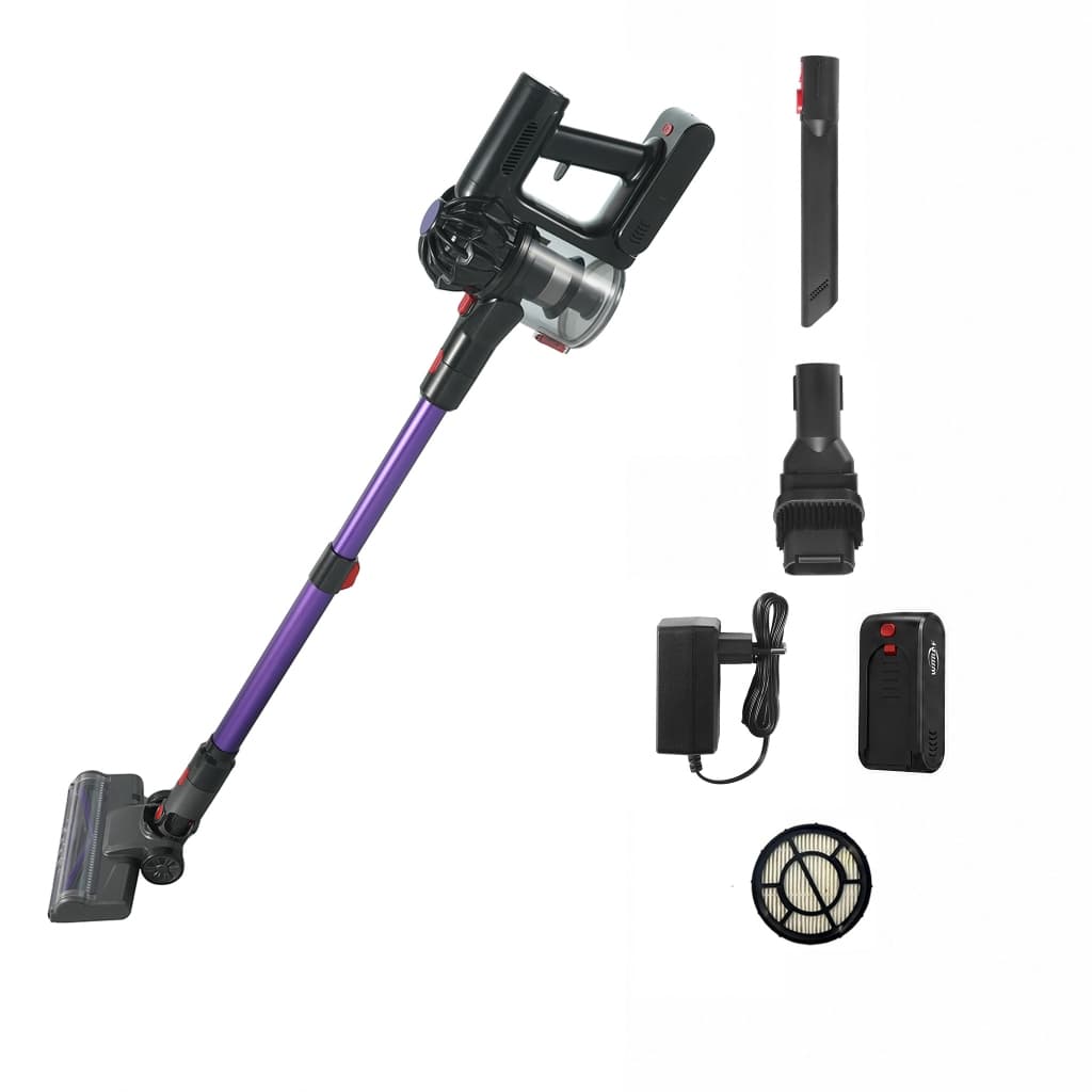 Aspirador de Pó WITPIXY V8 Sem Fio Bivolt Vertical 3 em 1 Portátil HEPA Recarregável Casa Sofá Carro