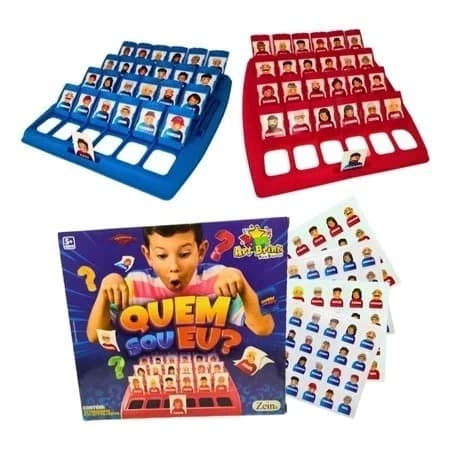 Kit Com 3 Jogos Quem Sou Eu Educativo E Interativo Tabuleiro Ideal Para Toda Familia Se Divertir