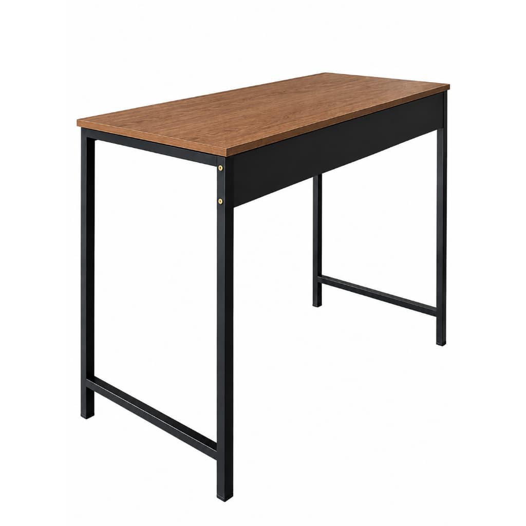 Escrivaninha 85x45 Mesa Escritório Industrial Home Office Compacta Moderna